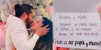 Afirman que Maite Perroni y Andrés Tovar ya se convirtieron en padres en Estados Unidos