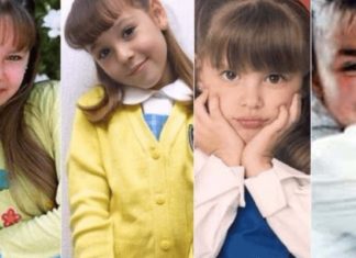 Antes y después de niñas protagonistas de novelas exitosas en los 90